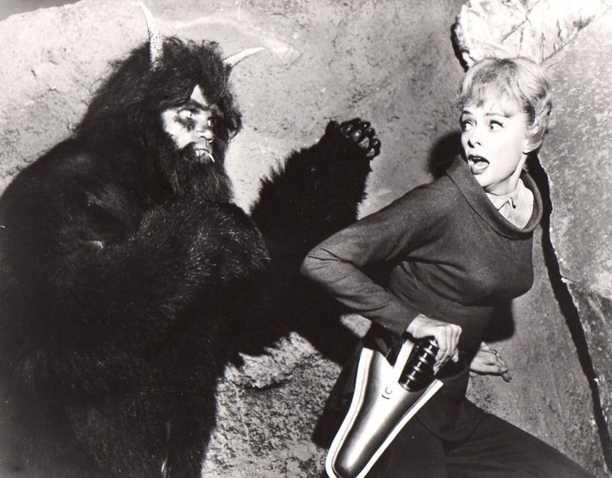 6.-Publicity-still-from-Lost-in-Space-Episode-One-of-Our-Dogs-is-Missing-although-Lockharts-character-is-never-actually-chased-by-the-alien-one-of-many-to-appear-weekly